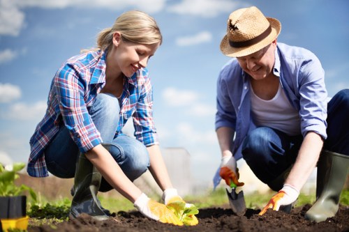 Booking and access requirements for gardening work