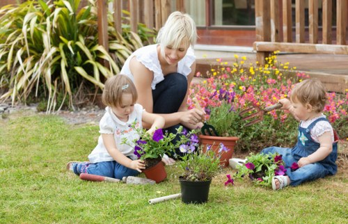 Illustration representing marketing cookies for a gardening website