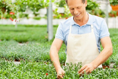 Sustainable garden recycling and waste separation in Elmers End