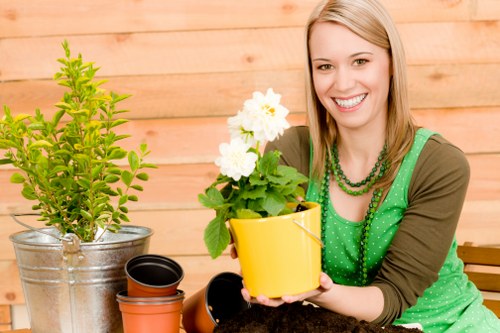Example of cubic-yard garden waste rates for local property upkeep